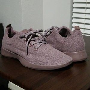 Men's Allbirds Runners Burgundy Sz 10 Great Cond